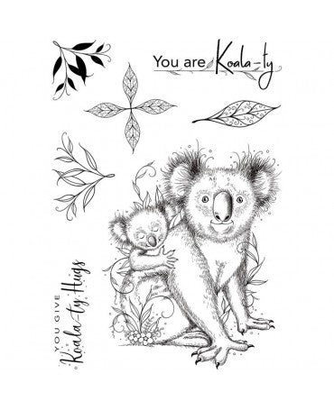 SELLO Silicona PINK INK DESIGNS Koala-ty Hugs 7ud 2