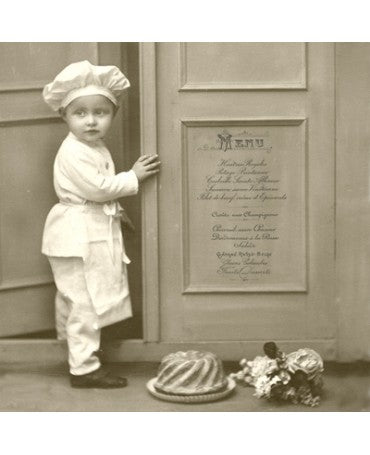 Servilletas VINTAGE Niño Pastelero 1