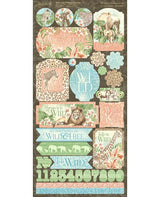 Stickers GRAPHIC 45 Wild and Free 2