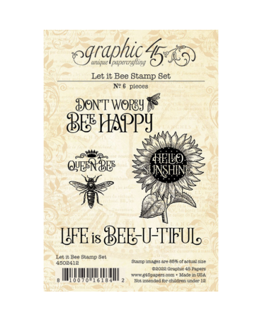 SELLO Graphic 45 Let it Bee (6 piezas) 1