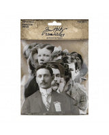 Tim Holtz Idea-ology RETRATOS MUÑECAS PAPEL 42pc 1