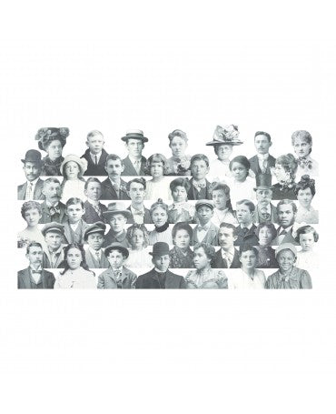 Tim Holtz Idea-ology RETRATOS MUÑECAS PAPEL 42pc 2