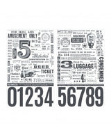 Tim Holtz Idea-ology RUB ON Excentric 2ud 2