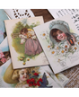 Stickers niñas vintage 9 ud 1