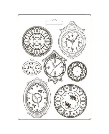 Molde Stamperia A4 ROMANTIC GARDEN OF PROMISES Relojes 1