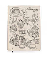 Sello silicona CIAO BELLA Spring Tea Party 20x15cm 2