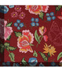 Tela Jersey Mez Nordic Garden Dream Stauder Red Flores Rojo 1