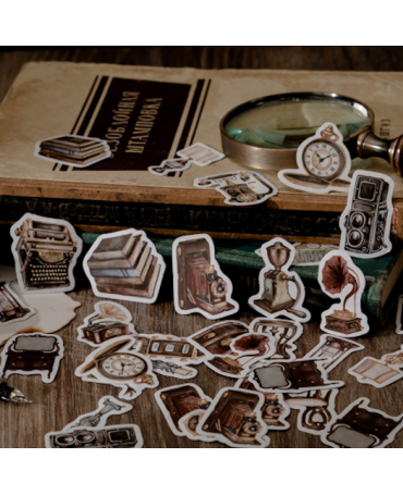 Stickers escritorio antiguo 46 ud 2