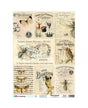 Papel Arroz Seda JAPONÉS A3 Etiquetas Animales 1