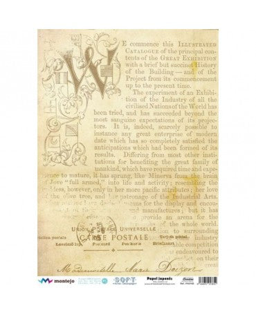 Papel Arroz Seda JAPONÉS A3 Carta Postal 1