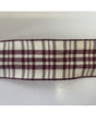 CINTA Cuadros Burdeos-Beig 4cm 1