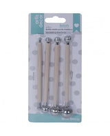 BURIL SET 4 DOBLE PUNTA METÁLICA ARTIS DECOR 1
