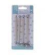 BURIL SET 4 DOBLE PUNTA METÁLICA ARTIS DECOR 1