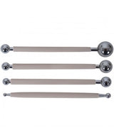 BURIL SET 4 DOBLE PUNTA METÁLICA ARTIS DECOR 2