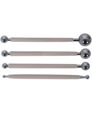 BURIL SET 4 DOBLE PUNTA METÁLICA ARTIS DECOR 2