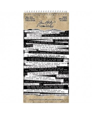 Tim Holtz idea-ology LIBRO PEGATINAS SMALL TALK SNARKY 218pc 1
