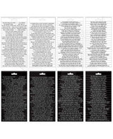 Tim Holtz idea-ology LIBRO PEGATINAS SMALL TALK SNARKY 218pc 2