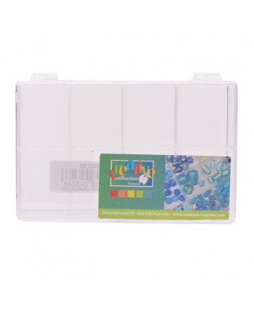 CAJA ALMACENAJE Vaessen Beads box 8 compartimentos 1