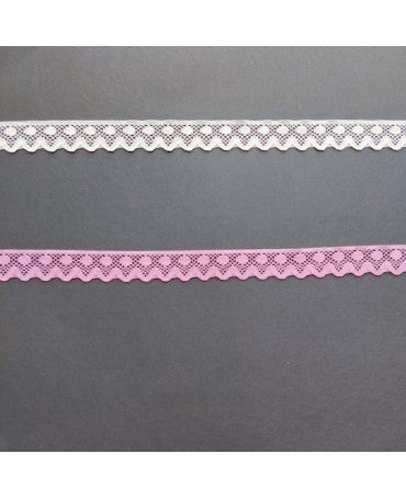 PUNTILLA NYLON 27 mm Blanca 1