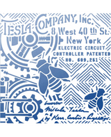 Stencil CIAO BELLA Tesla Company Inc 20x20cm 2