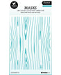 STENCIL Studio Light 14,8X21CM Máscara esencial de grano de madera 1