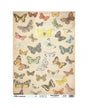 Papel Arroz Seda JAPONÉS SOFT A3 Mariposas Vintage 1