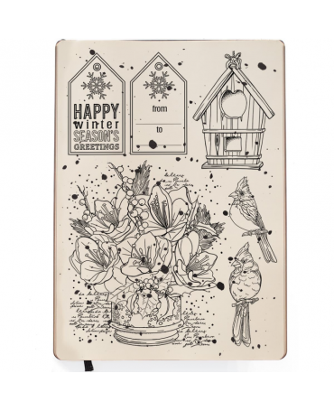 Sello silicona CIAO BELLA Happy Winter Season 2