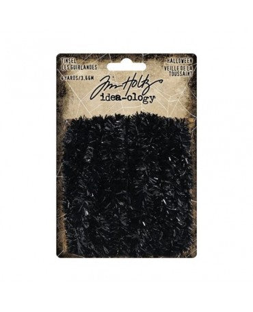 Tim Holtz Tinsel Negro Halloween 1