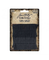 Tim Holtz idea-ology Halloween Fringe Negro 1