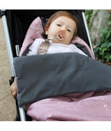 Tela Katia Padded Silver Print Pink 2