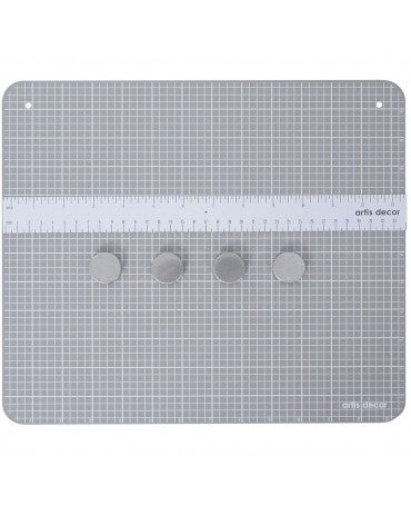 BASE CORTE ARTIS DECOR MAGNETICA 12X13,5'' (+2 REGLA Y 4 IMANES) 2