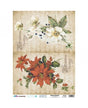Papel Arroz Seda JAPONÉS SOFT A3 Libro Flores 1