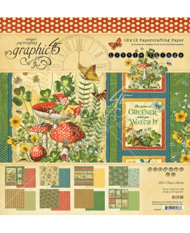 Colección 30x30 GRAPHIC 45 Little Things 1