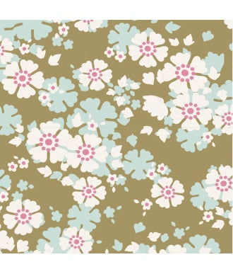 Tela Tilda Woodland Aster Olive 1