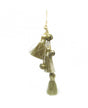 Borla con cascabeles BELL ornament 10x3cm 1
