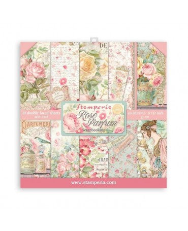 COLECCIÓN 30x30 STAMPERIA Rose Parfum 1