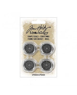 Tim Holtz Navidad Shape Seals (4pcs) 1