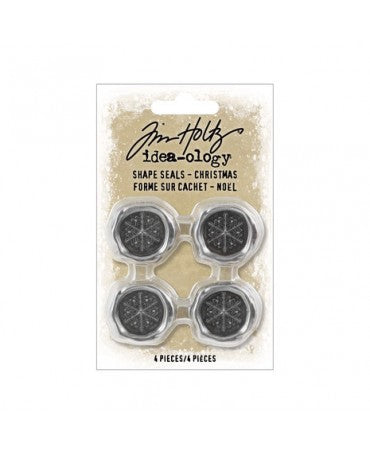 Tim Holtz Navidad Shape Seals (4pcs) 1