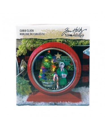 Tim Holtz Idea-ology RELOJ NAVIDAD 1pc 1