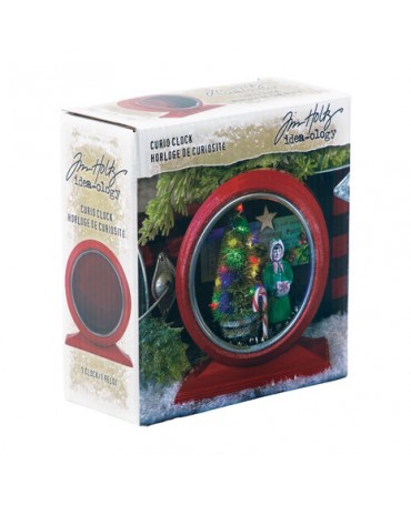 Tim Holtz Idea-ology RELOJ NAVIDAD 1pc 2