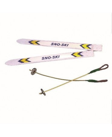 Miniatura JUEGO DE ESQUÍ 9 CM (4 Pc) 1