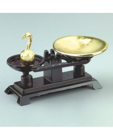 Miniatura 3 Piezas Balanza Cocina 4,5 x 2 cm 1