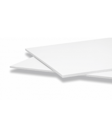 Cartón Pluma BLANCO ADHESIVO 100x70 grosor 3mm 1