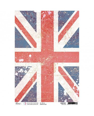 Papel Arroz CIAO BELLA A4 The Union Jack London's Calling 1