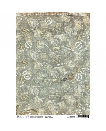Papel Arroz CIAO BELLA A4 Royal Postmarks London's Calling 1
