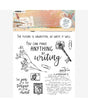 Transfer Rub On STUDIO LIGHT Write Your Story Sticker Decoration and Quote 1