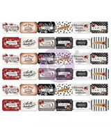 Die cuts Tickets PRIMA Magnolia Rouge 36pcs 2
