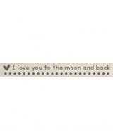 RIBBON I Love You To The Moon And Back 2mx15mm 1