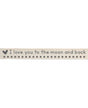 RIBBON I Love You To The Moon And Back 2mx15mm 1