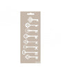 Stencil Cadence 10X25cm Mix Media LLAVES 1